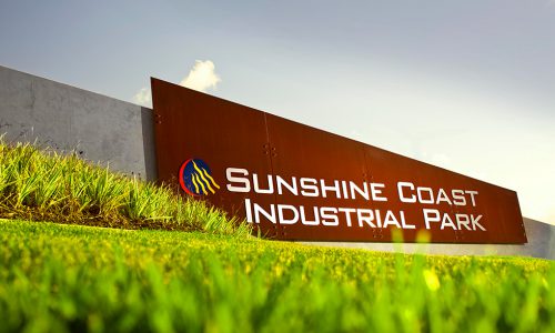 JMac - Sunshine Coast Industrial Park sign