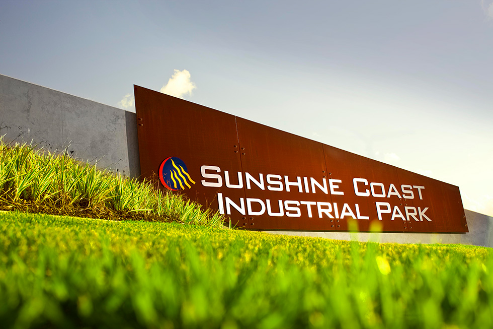 JMac - Sunshine Coast Industrial Park sign